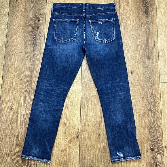 AGOLDE Isabel Slim Boyfriend Distressed Jeans Size 26 - Picture 3 of 10